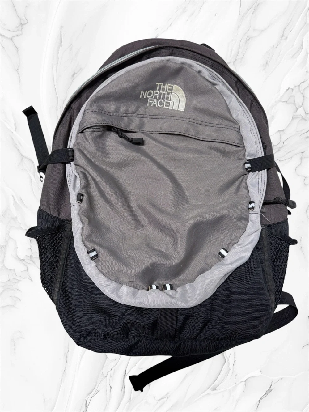 The North Face borealis Gray and Black Daypack Backpack